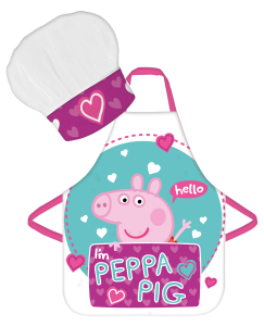 Fartuszek z czapką kucharza Peppa 1008