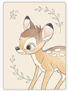 Blanket polar Bambi 1011 100/140