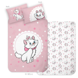 Bed set  junior Aristocats 4372 - 100x135, 40x60 cm	