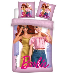 Pościel Barbie 054 135x200+80x80